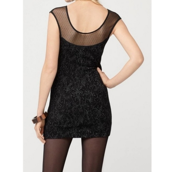 FREE PEOPLE Dragonfly dress teal gold - Picture 3 of 9